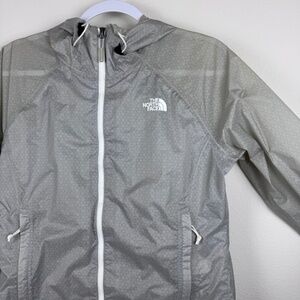 THE NORTH FACE 'Cloud Venture' Pack-Away Gray Rain Jacket / Size Women's Small